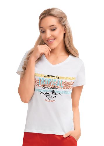 Футболка женская для дома LF29-761/4у